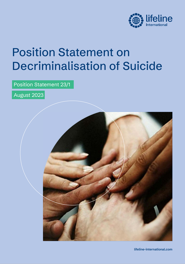 Declaración de posición sobre la despenalización del suicidio 23/1 - Icono de agosto de 2023